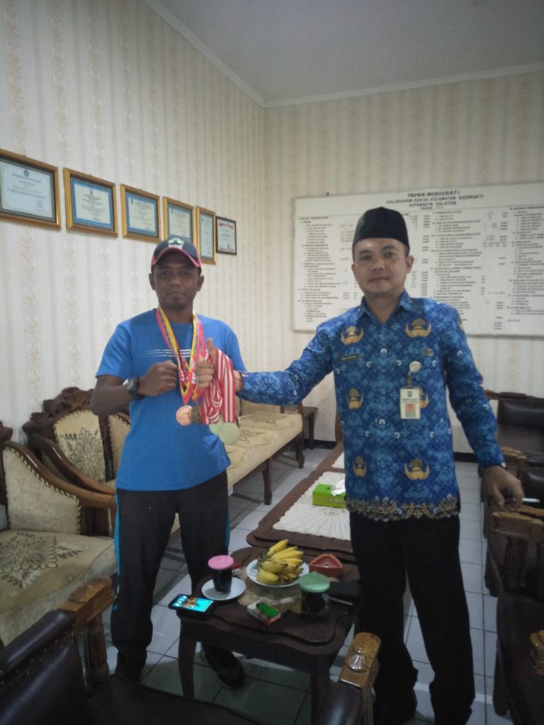 Agung, warga RW IV Grogol Dukuh Berhasil Meraih Emas Cabor Renang Tingkat Provinsi Jawa Tengah